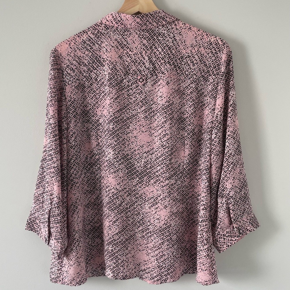 Pink Pattern Blouse - Picture 3 of 3